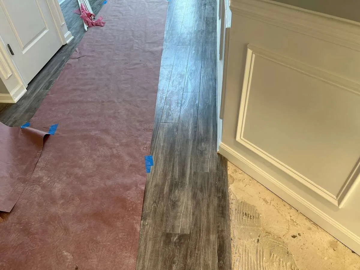 Completed marble shower restoration in Dinuba